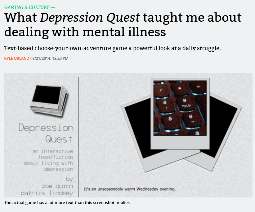 Depression Quest