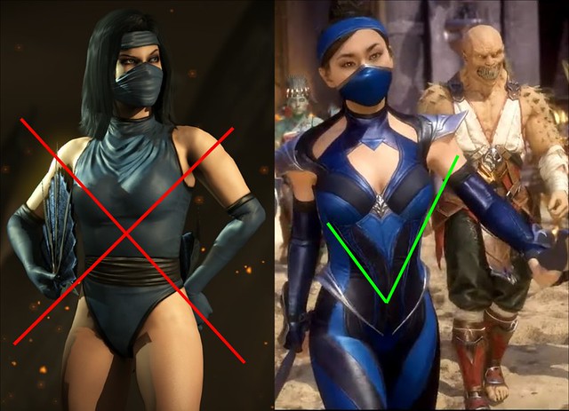 Mortal Kombat 11 - Kitana vs Kitana