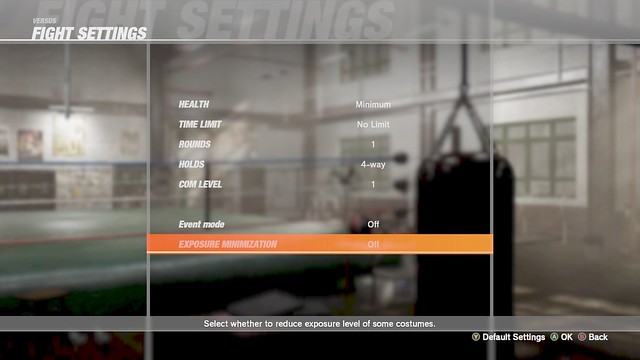 Dead or Alive 6 - Exposure level of some costumes