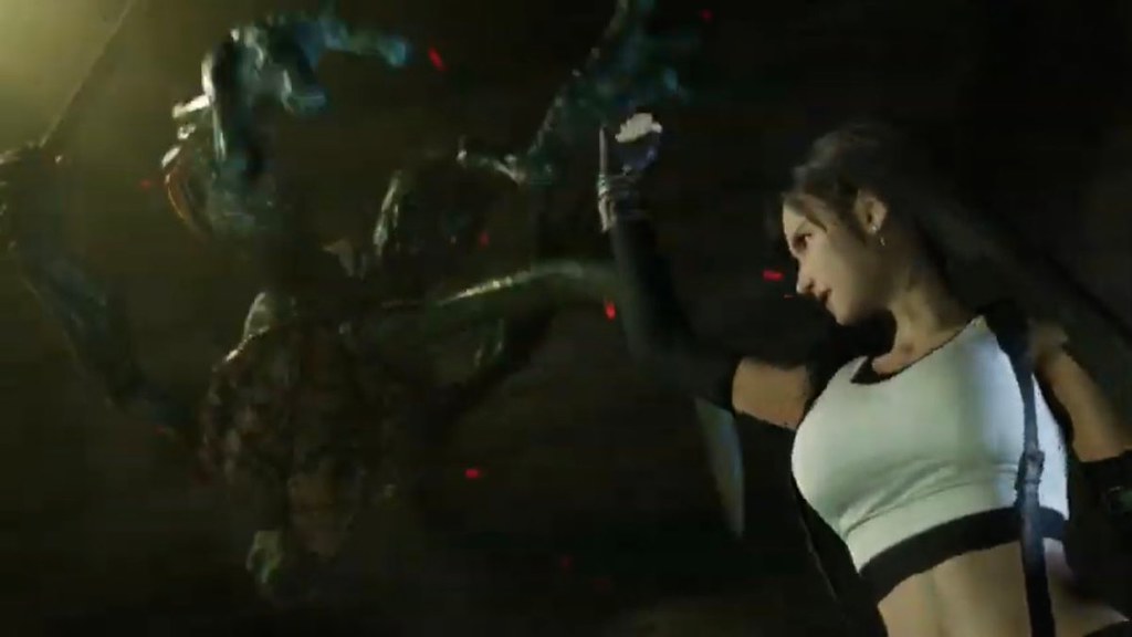Final Fantasy VII Remake - Tifa Tit Tracking