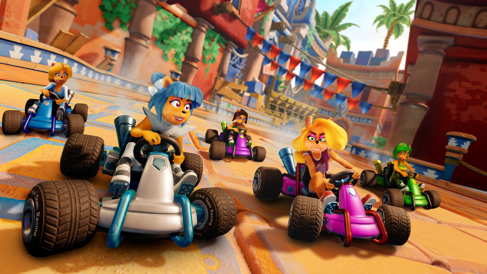 Crash Team Racing - Trophy Girls