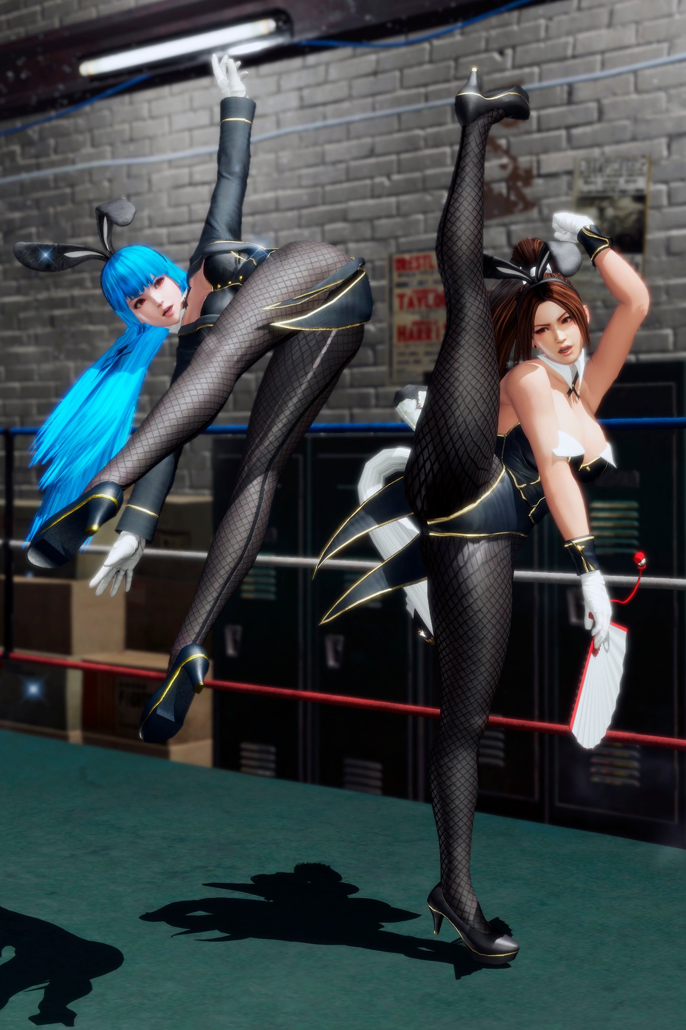 Dead or Alive 6 - Kula and Mai Bunny Costumes