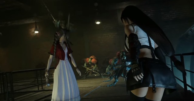 Final Fantasy VII Remake - Tifa Upskirt