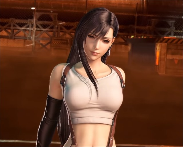 Dissidia Final Fantasy - Tifa Boobs
