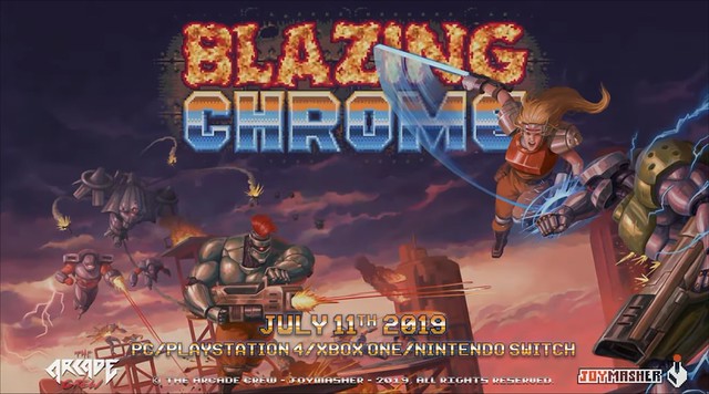 Blazing Chrome - Release Date