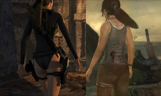 Tomb Raider vs Lara Croft