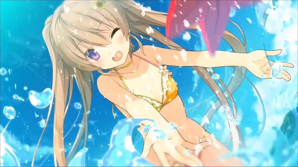 Aokana EXTRA1 - Loli Swimsuit