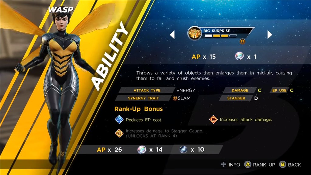 Marvel Ultimate Alliance 3 - Wasp Sexy