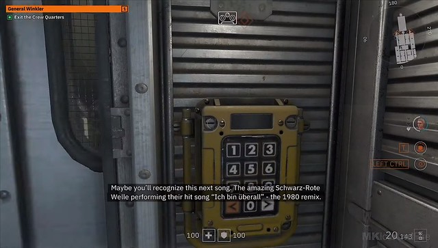 Wolfenstein Youngblood - Crew Quarters Code