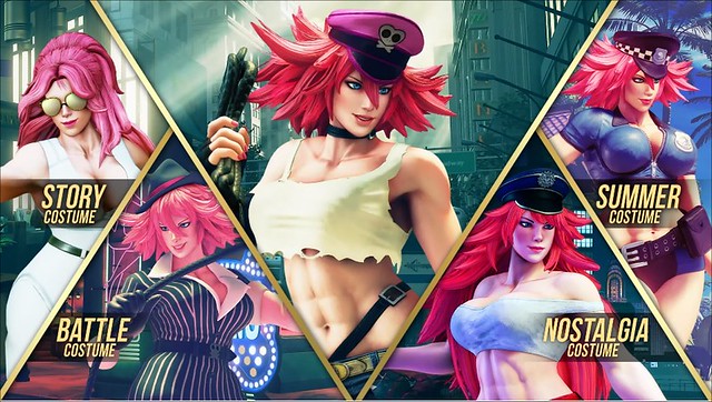 Street Fighter 5 - Poison Costumes