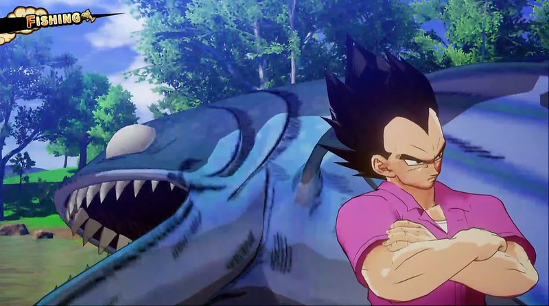 Dragon Ball Z Kakarot - Fishing