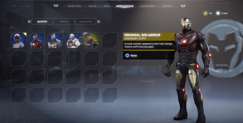 Marvel's Avengers - Iron Man Costumes