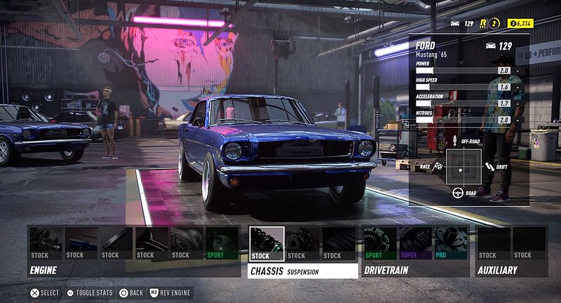 Need For Speed Heat - Upgrades