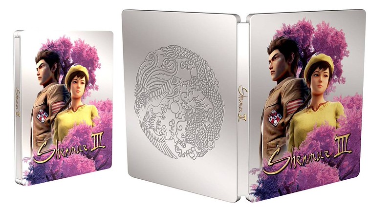 Shenmue 3 - Scanavo Steelbook Open