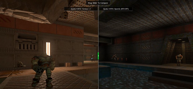 Quake 2 RTX - Old vs New