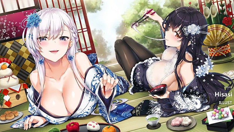 Azur Lane - Hisasi Loading Screen Illustration