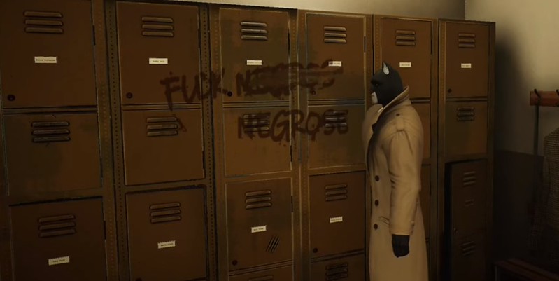 Blacksad - Locker Room Slur