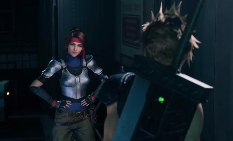Final Fantasy VII Remake - Jessie and Cloud