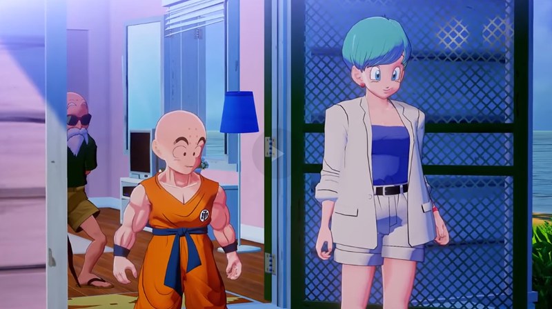 Dragon Ball Z Kakarot - Krillin and Bulma
