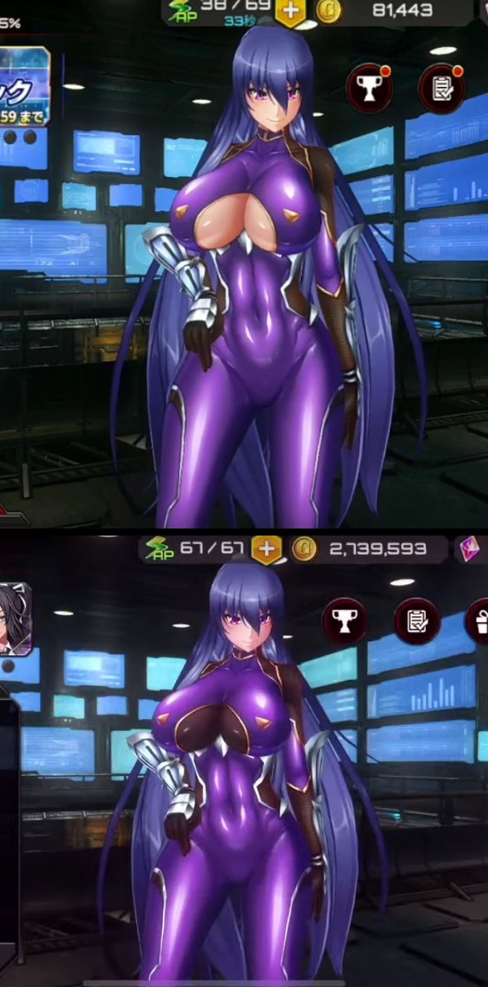 Action Taimanin Censorship