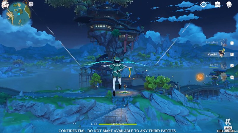 Genshin Impact - Gliding
