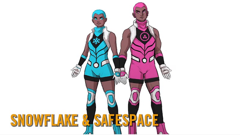 New Warriors - Snowflake and Safespace