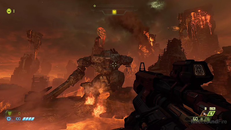 DOOM Eternal - Damaged Mech