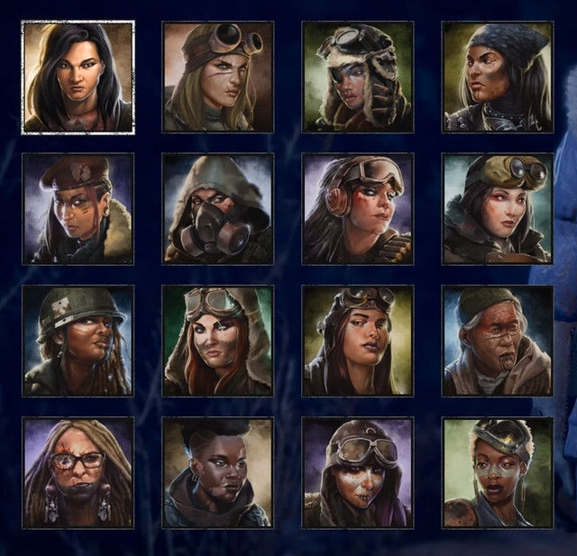 Wasteland 3 - Female Portraits