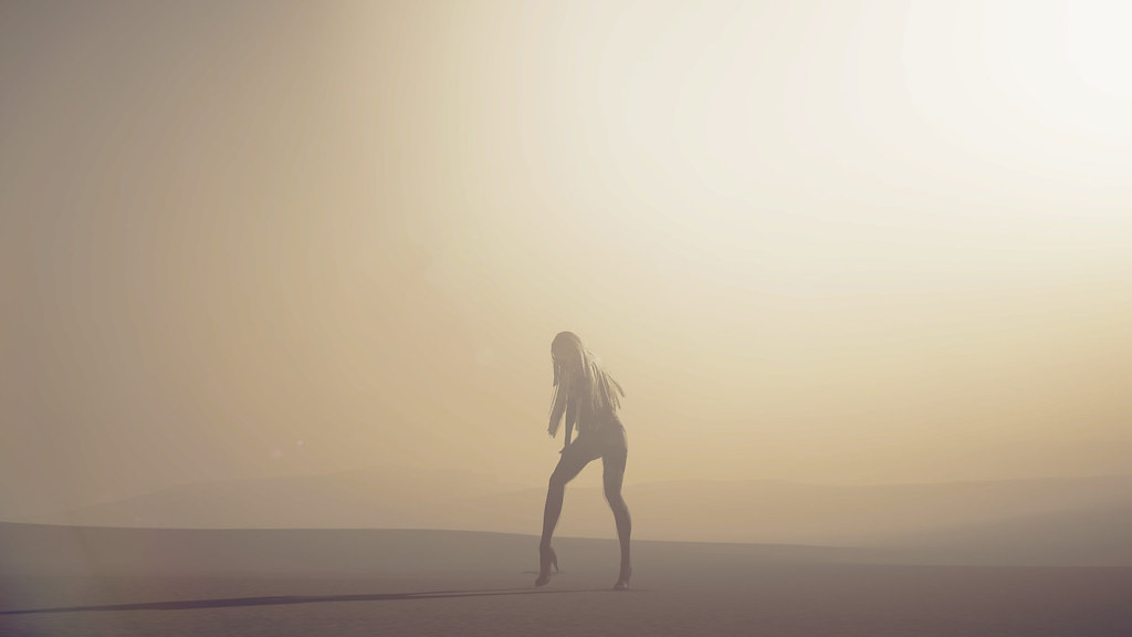 Nier Automata - Sunset Silhouette