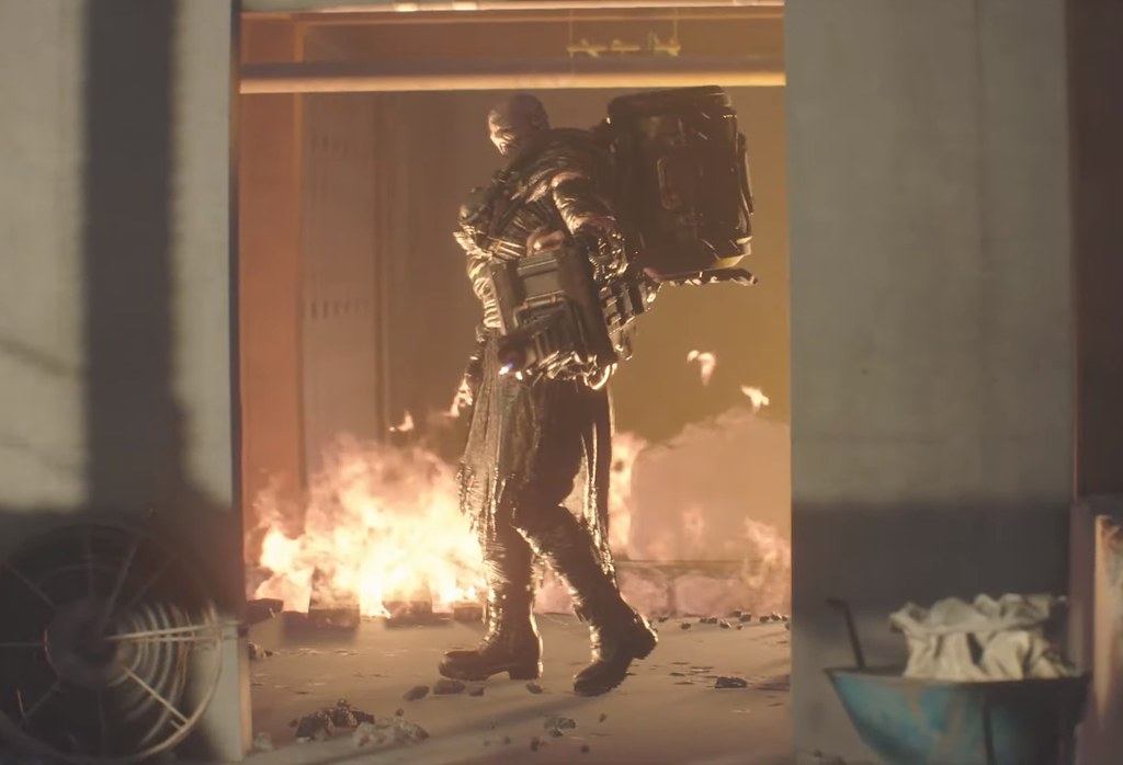 Resident Evil 3 Remake - Nemesis Flamethrower
