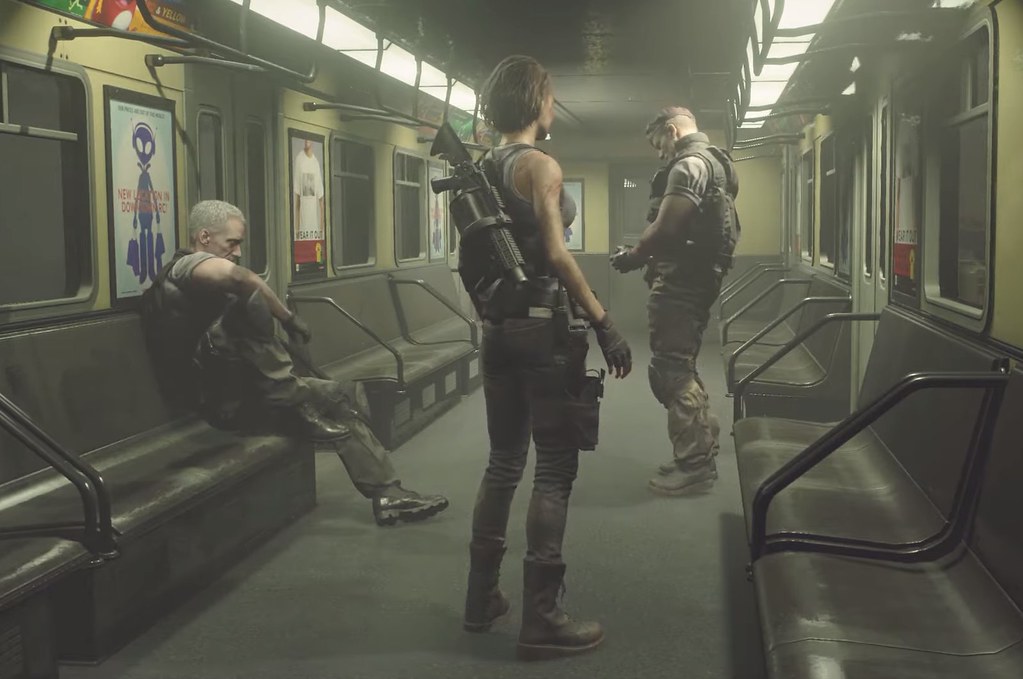 Resident Evil 3 Remake - Subway