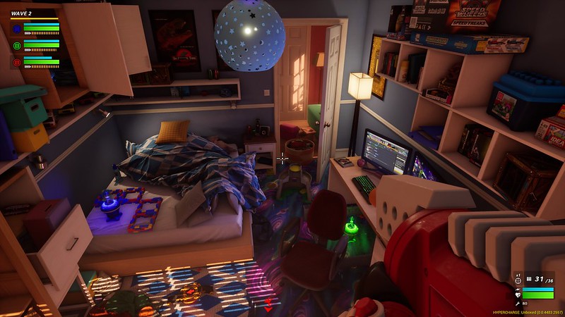 Hypercharged Unboxed - Bedroom