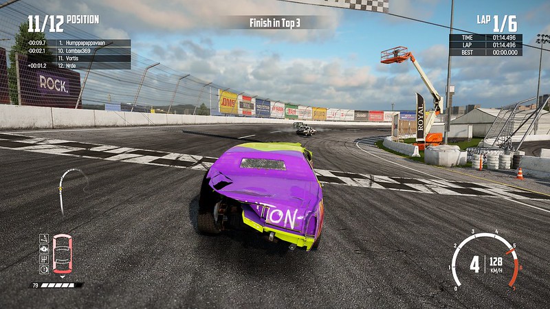 Wreckfest - Green and Purple