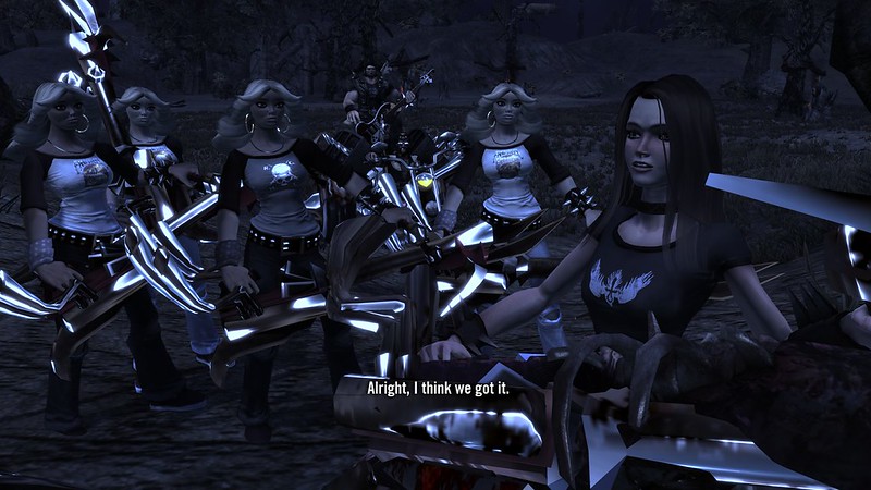 Brutal Legend - Ophelia and the Razor Girls