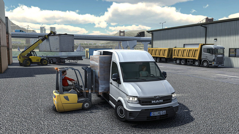 Truck and Logistics Simulator - Loading Minivan