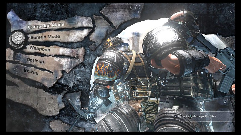 Army of Two - Main Menu