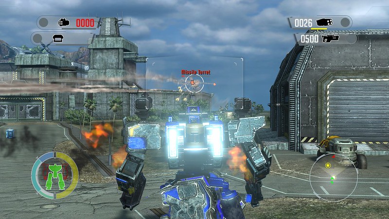 Front Mission Evolved - Wanzer Damage