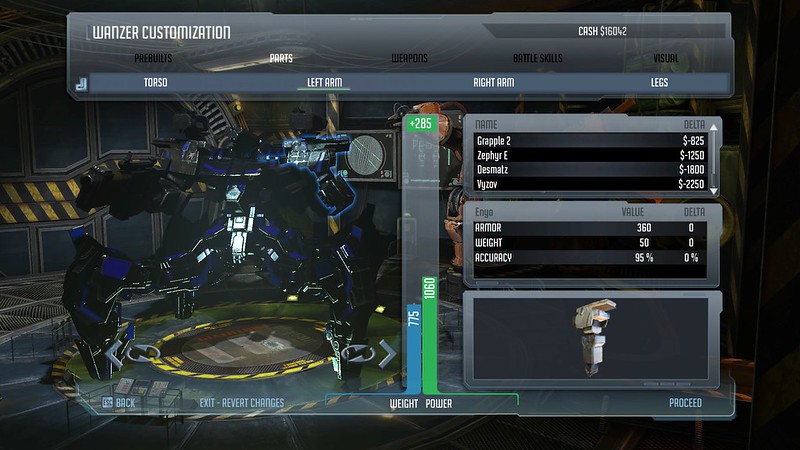 Front Mission Evolved - Wanzer Legs