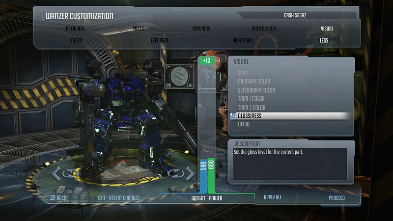 Front Mission Evolved - Customization