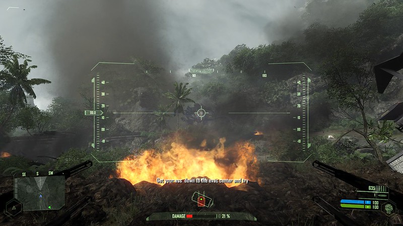 Crysis - Ultra Settings - Jungle Destruction