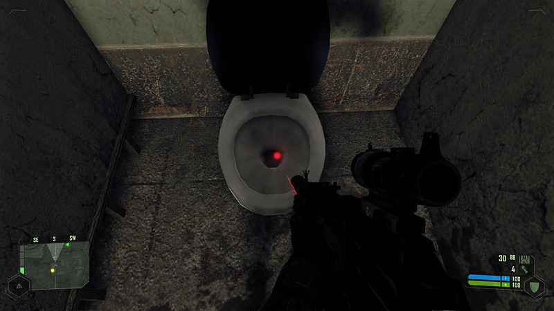 Crysis - Ultra Settings - These Toilets Are Clean