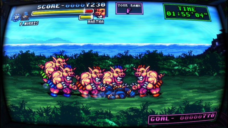 Fight 'n Rage - CRT Mode