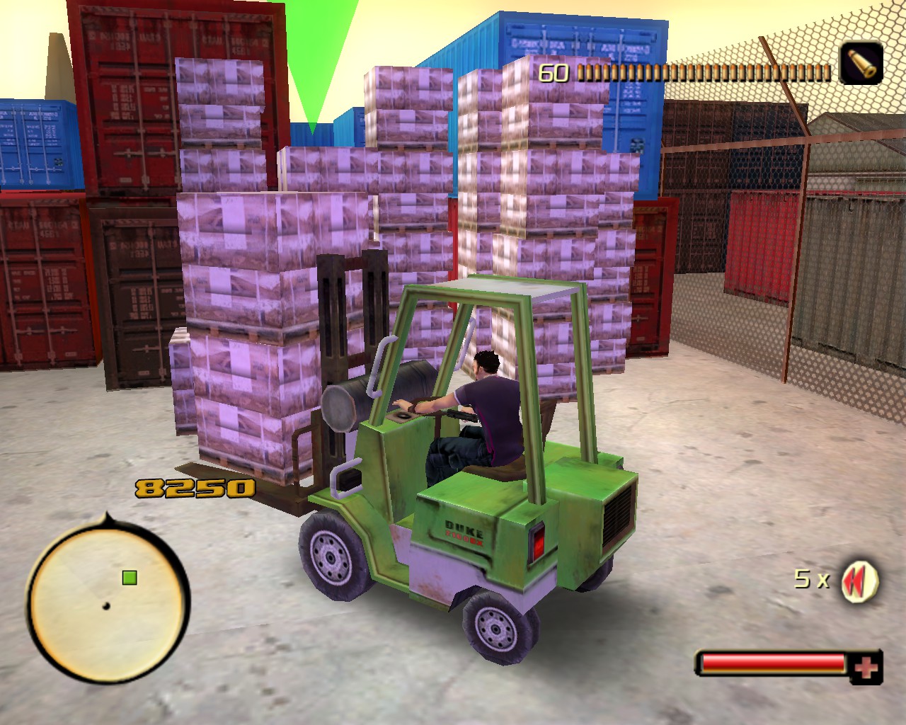 Total Overdose - Forklift Mini-Game