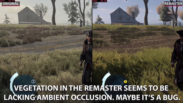 Assassin's Creed 3 Remaster - Ambient Occlusion Missing