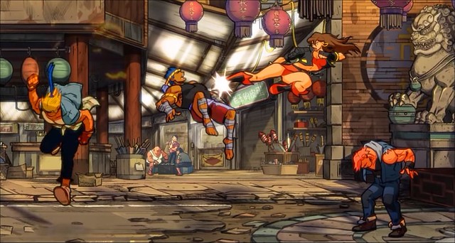 Streets of Rage 4 - Blaze Upskirt