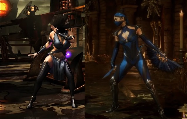 Mortal Kombat X Kitana vs Mortal Kombat 11 Kitana