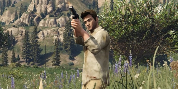 GTA 5 Mod Adds Playable Nate From Uncharted 3