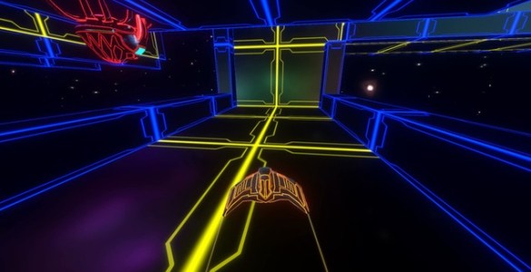 Dystoria: Tron-Inspired Puzzle-Shooter Now on Greenlight