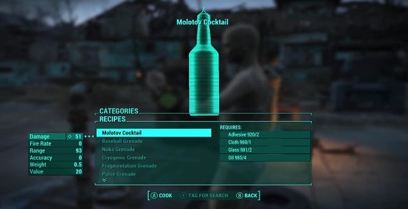 Fallout 4 Crafting Glitch After Patch 1.4 Allows Players To Make Items Without Resources