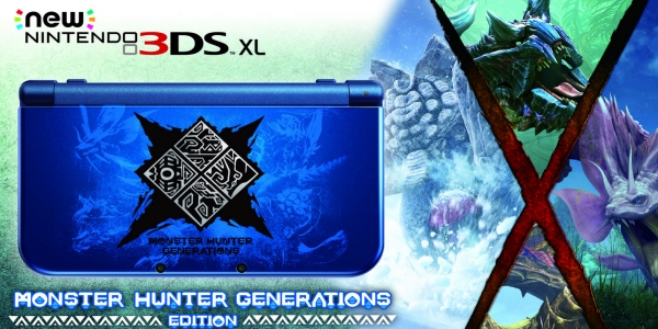 Monster Hunter Generations Receives Special Edition New 3DS XL